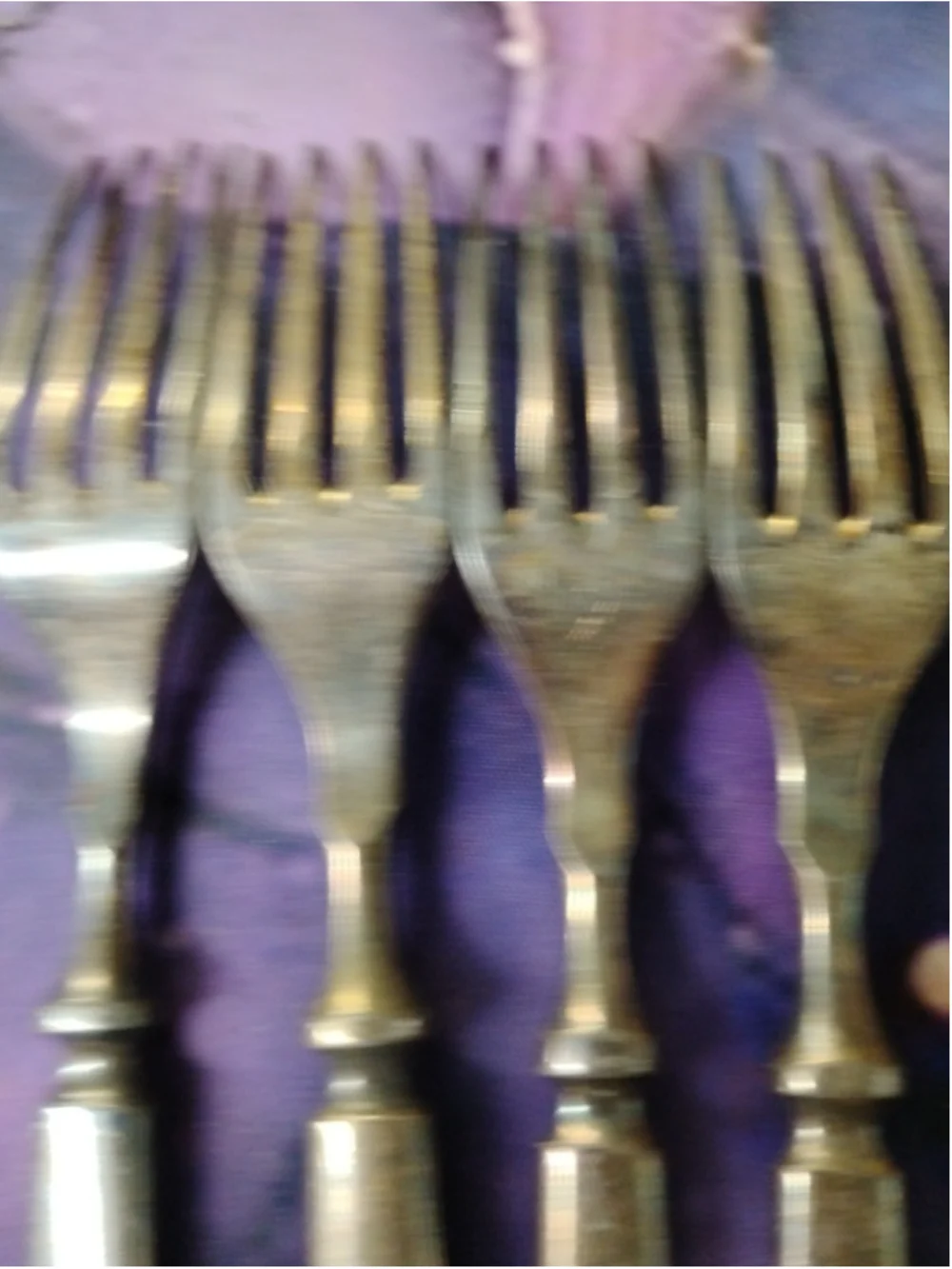 Antique Rogers & Bro. 12 Silver Plate Fork Waterbury Conn 7 3/4